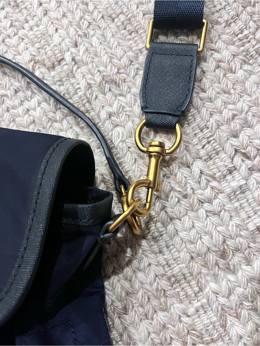 Tory Burch Navy Crossbody Bag